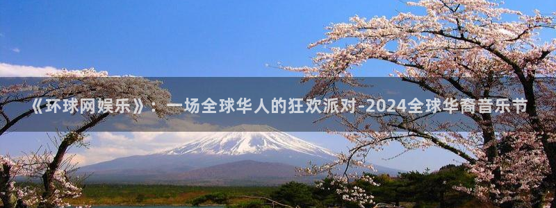 壹号app下载：《环球网娱乐》：一场全球华人的狂欢派对-2024全球华裔音乐节